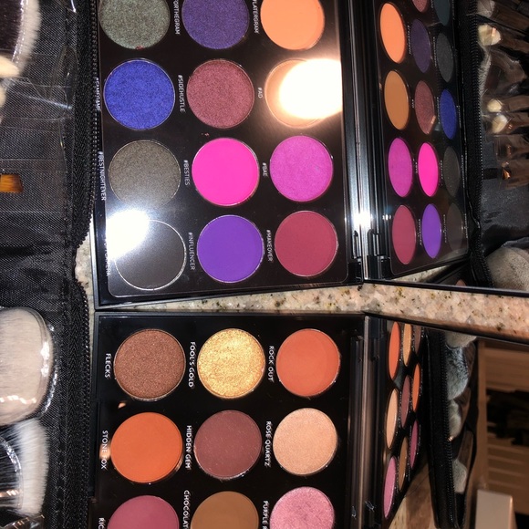 Morphe bundle of eyeshadow & brush set - Picture 3 of 8